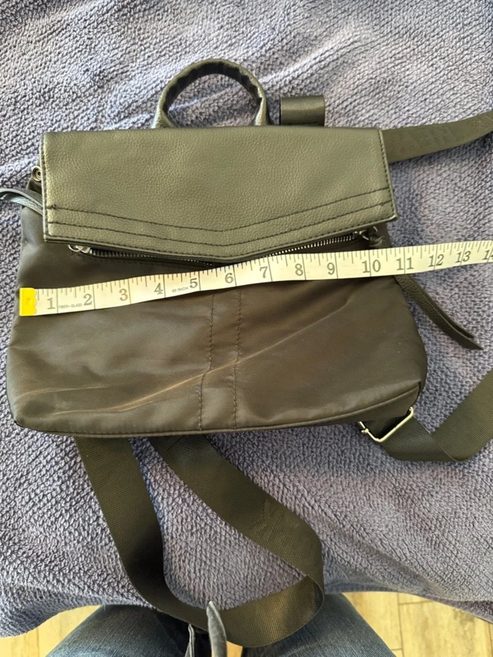 Botkier Black Mini Backpack